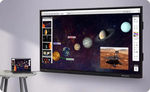 Promethean ActivPanel LX LED-backlit LCD display - 4K - for interactive communication