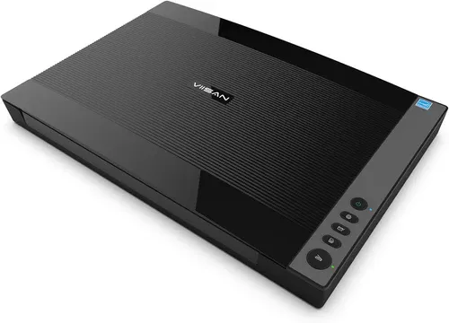 VIISAN 3120 A3 Flatbed Scanner, 1200 DPI, CIS Sensor, Scan 12&quot; x 17&quot; in 8 sec, Frameless, Auto-Scan, Document &amp; Photo &amp; Book Scanner, Design for Library, School and Soho. Supports Windows &amp; Mac