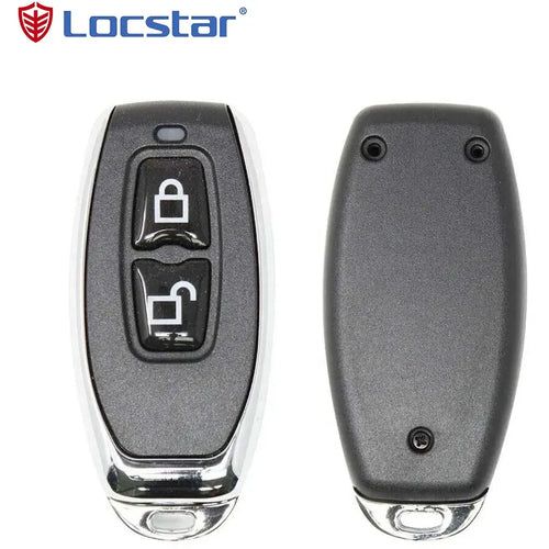Locstar Hot Sale electronic Auto Gate Opener Remote Control 2 button key fob Mini Wireless Remote Control Door Lock Switch