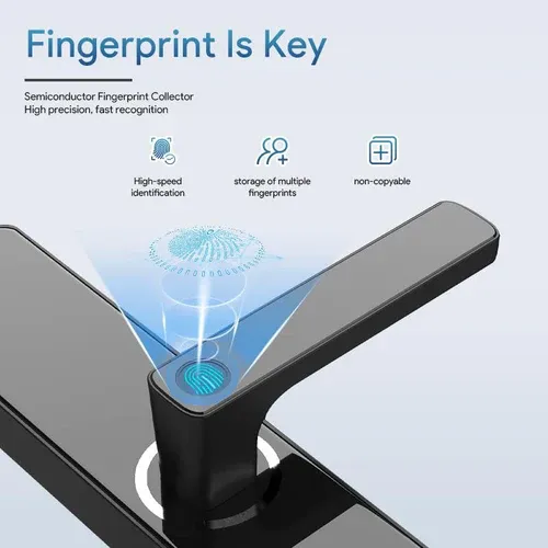 Locstar Intelligent Tuya App Outdoor Front Door Digital Video Smart Lock