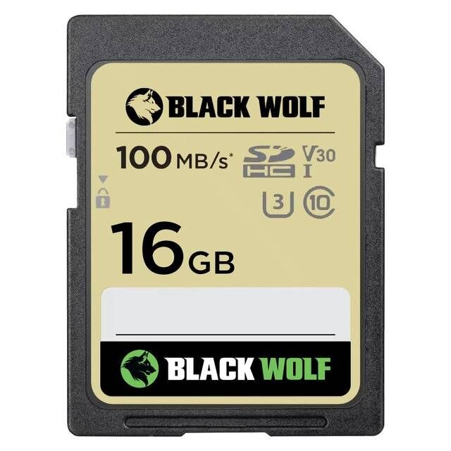 Black Wolf : SDXC Card (16GB)