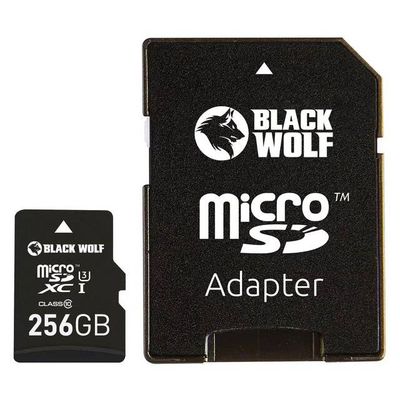 Black Wolf : MicroSDXC Card (256GB)