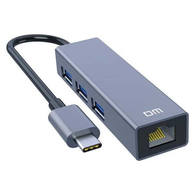 DM Type-C to LAN (Ethernet) 100Mbps Adapter [CHB002]
