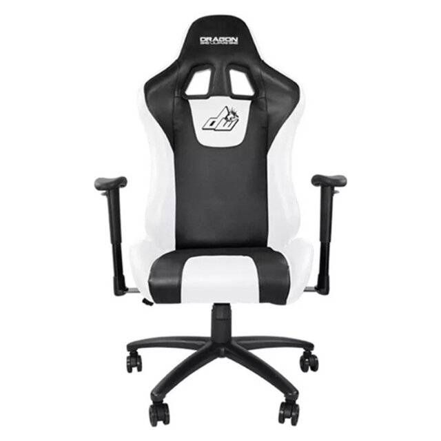 DragonWar GC-004 Pro Gaming Chair (White)