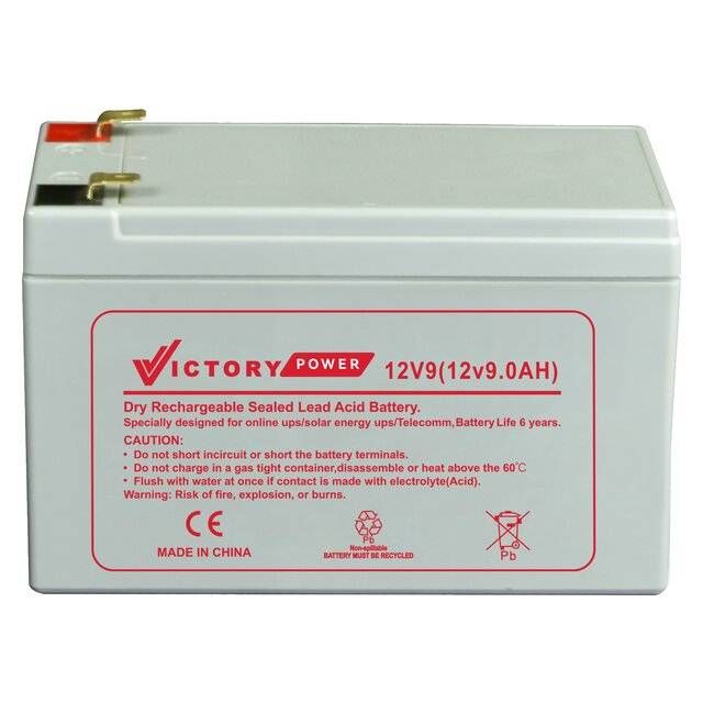 Victory Power [12V / 9AH] Rechargable Battery (SLA12-9)