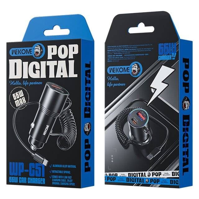 Wekome WP-C51 66W Car Charger