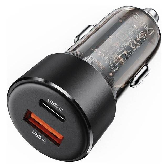 AceFast Car Charger 60W (B12) Cable