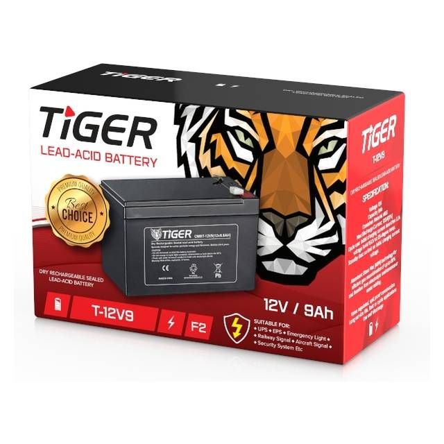 Tiger Battery 12V 9Ah
