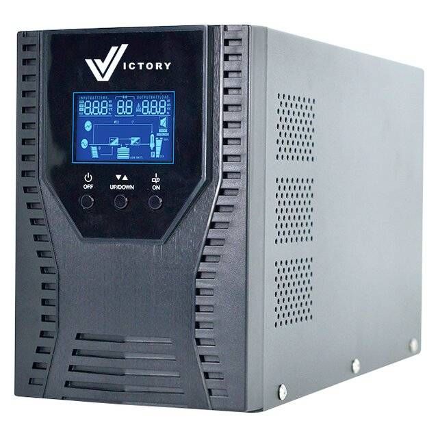 Victory Power 1KVA Online UPS 1000W (3-Batteries 2.45kg)