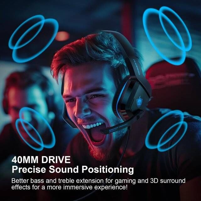 Phoinikas H2 [3.5mm] Headset (Blue/Black)