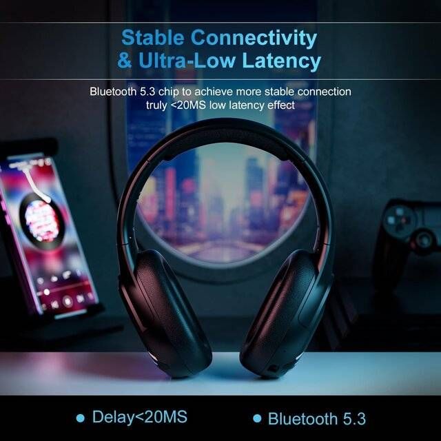 Phoinikas Q6S Wireless [2.4G] Headset (Black)