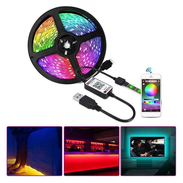 Xtrike Me 5M RGB LED Strip (HT-5050-B5) USB BT App Control