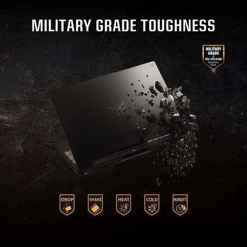 ASUS TUF Gaming F15 FX507ZC4-HN008 15.6&quot; FHD 144Hz Laptop - Core i7-12700H - 16GB RAM - 512GB SSD - RTX 3050 4GB - Win 11 (Mecha Gray)