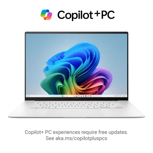 ASUS Zenbook S 16 Copilot+ PC OLED UM5606WA-RJ263W Laptop 16&quot; 3K 120Hz Laptop - Ryzen AI 9 HX 370 - 32GB RAM - 2TB SSD - Shared - WIN 11 (Scandinavian White)