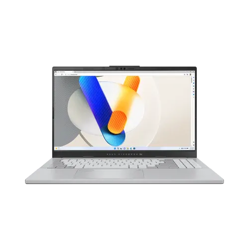 ASUS Vivobook Pro 15 OLED N6506MU-MA029 15.6&quot; 3K 120Hz Laptop - Core Ultra 7 155H -16GB Ram - 1TB SSD - RTX 4050 6GB - WIN 10 PRO K (Cool Silver)