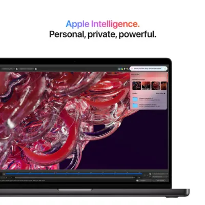 Apple 14.2&quot; MacBook Pro M4 Max chip 14-core CPU - 36GB RAM - 1TB SSD - 32‑core GPU - Arabic (Space Black)