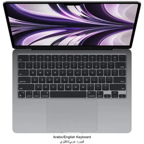 Apple 13&quot; MacBook Air - M2 8-Core - 8GB RAM - 512GB SSD - 8-Core GPU - Arabic