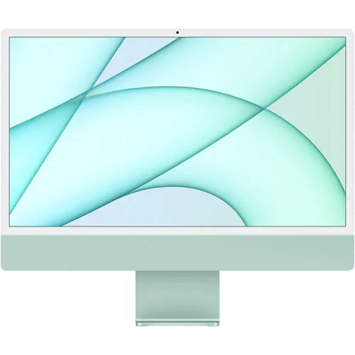 Apple 24&quot; iMac with M1 8-Core CPU 7-Core GPU - 8GB RAM - 256GB SSD (Arabic, Green)