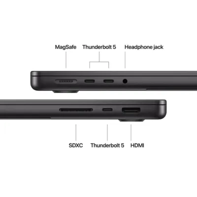 Apple 14.2&quot; MacBook Pro M4 chip 10-core CPU - 24GB RAM - 1TB SSD - 10‑core GPU - Arabic (Space Black)