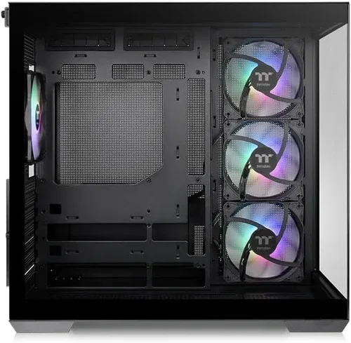 Thermaltake View 380 TG ARGB ATX Case; 4x120mm ARGB Fans Included; Supports Hidden-Connector Motherboard; Front &amp; Side Dual Tempered Glass Panel