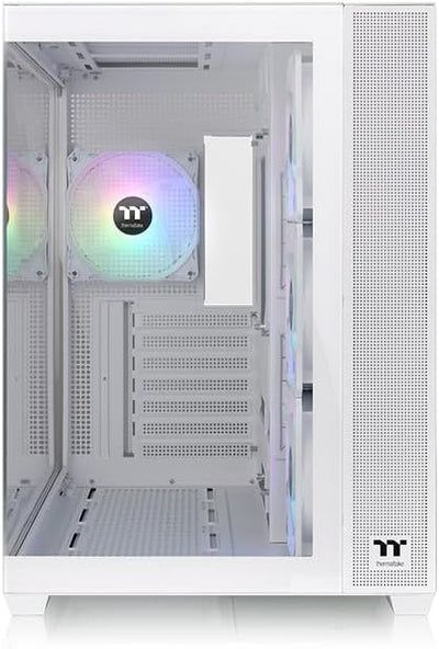 Thermaltake View 380 TG ARGB ATX Case; 4x120mm ARGB Fans Included; Supports Hidden-Connector Motherboard; Front &amp; Side Dual Tempered Glass Panel