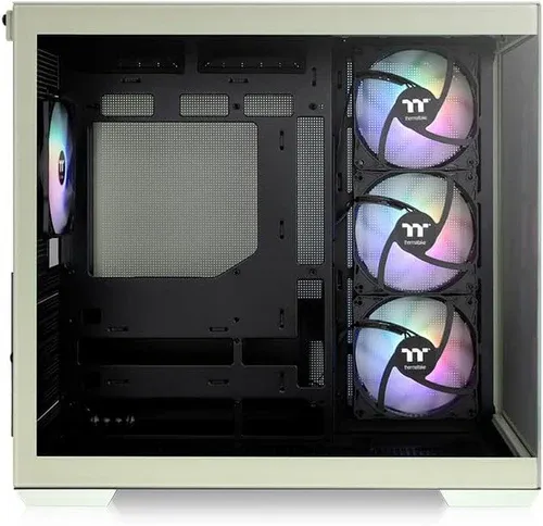 Thermaltake View 380 TG ARGB ATX Case; 4x120mm ARGB Fans Included; Supports Hidden-Connector Motherboard; Front &amp; Side Dual Tempered Glass Panel