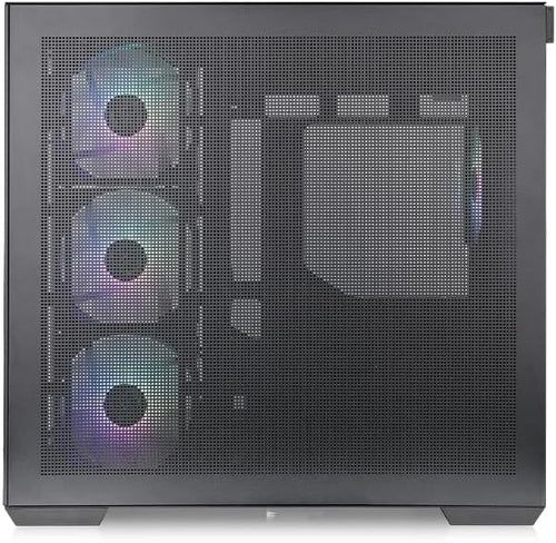 Thermaltake View 380 TG ARGB ATX Case; 4x120mm ARGB Fans Included; Supports Hidden-Connector Motherboard; Front &amp; Side Dual Tempered Glass Panel