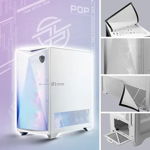 MSI MPG GUNGNIR 300R Airflow Premium Mid-Tower PC Gaming Case