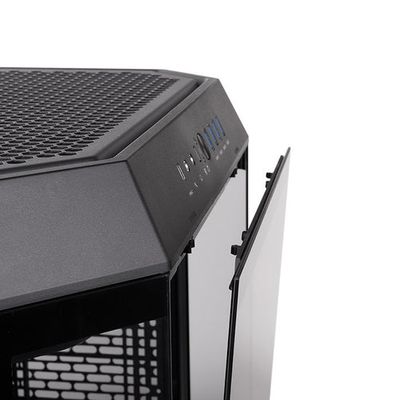 Thermaltake The Tower 600 Mid-Tower ATX Case; 3 Tempered Glass Panels; Hidden-Connector Motherboard Support; Rotational PCI-e Slots