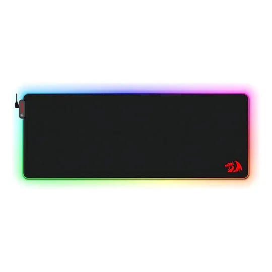 Redragon P033 Suzaku RGB LED Gaming Extended Mousepad, 800x300x4mm Dimensions, Soft Waterproof Surface
