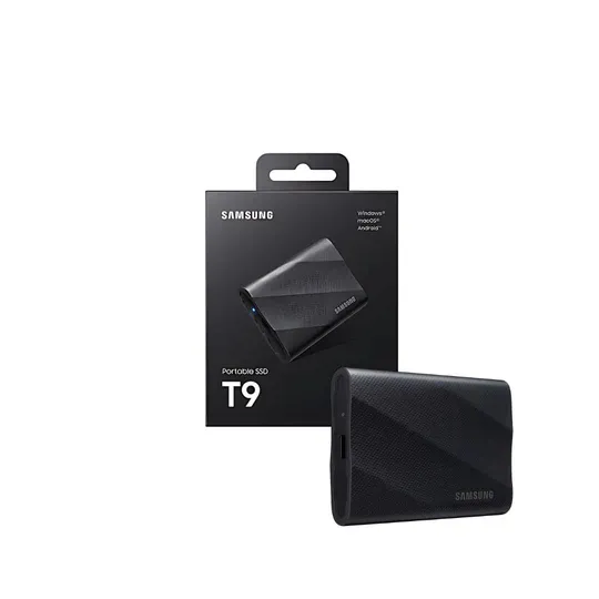 Samsung T9 2TB Portable External SSD, Black MU-PG2T0B/WW