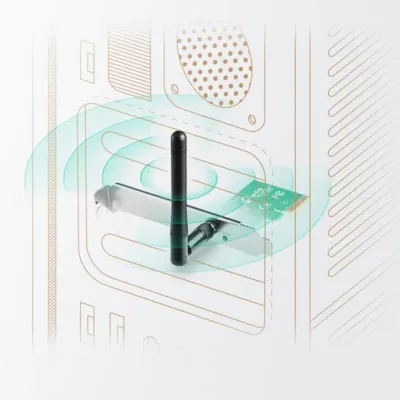 TP-Link TL-WN781ND, 150Mbps Wireless N PCI Express Adapter