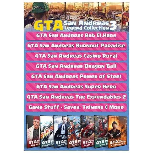 GTA - San Andreas (Legend Collection 3) / (1-DVD)
