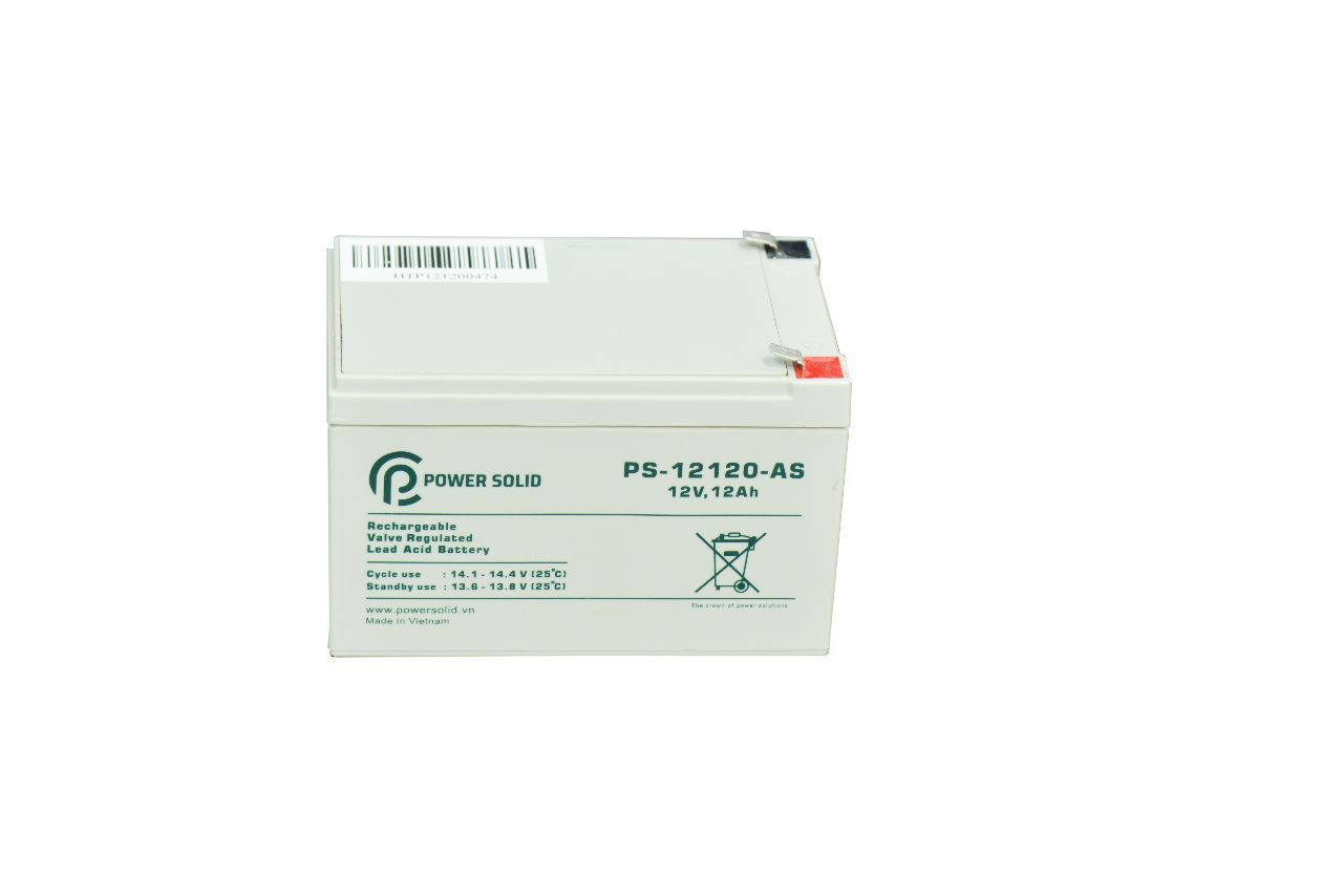Power Solid Battery 12V 12Ah AS