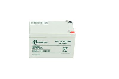 Power Solid Battery 12V 12Ah AS