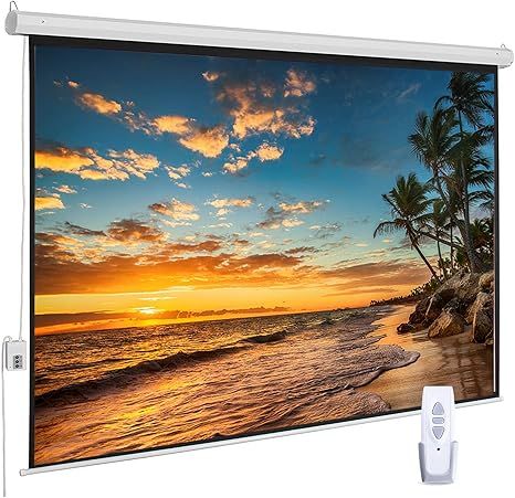 MOTORIZED PROJECTOR SCREEN 100&quot;*100&quot;