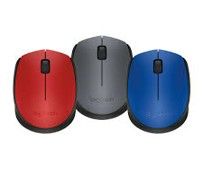 Logitech M171 wireless Mouse -  ,BLACK ,BLUE GREY, BLUE,RED