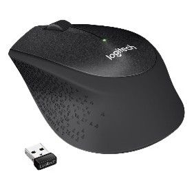 LOGITECH M330 SILENT PLUS - BLACK,BLUE,RED