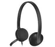 LOGITECH H340 USB Computer Headset - BLACK - USB