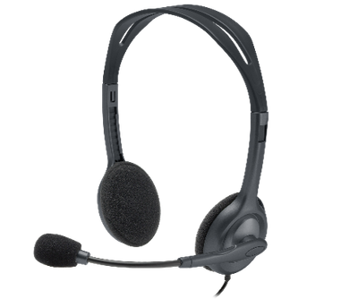 LOGITECH H111 Stereo Headset - N/A - ANALOG - N/A - EMEA - ONE PLUG