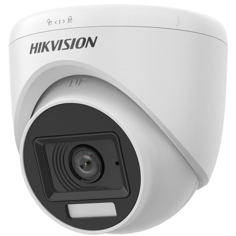 2MP Smart Hybrid Light Audio Fixed Turret Camera