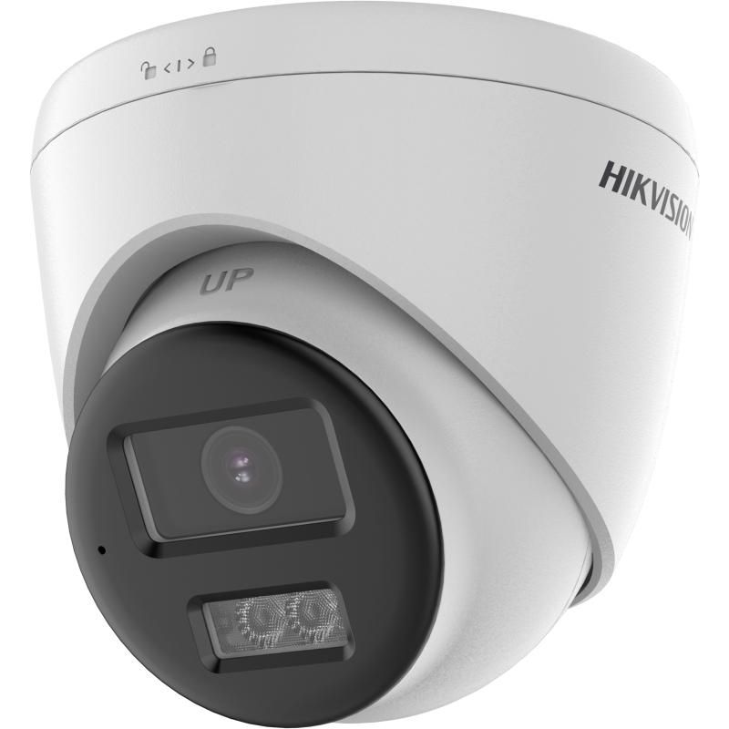 2MP Two Way Audio &amp; Siren Fixed Turret Camera