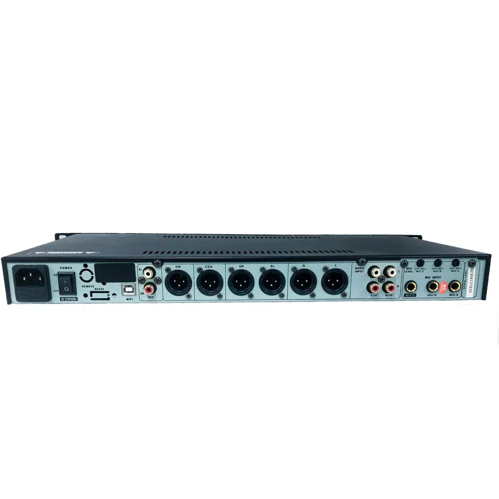 CMX Professional Karaoke System Processor with High-Fidelity Tone, Digital DSP, 15 Parameter EQ, Sound Field Processing, and 5.1 Channel Output