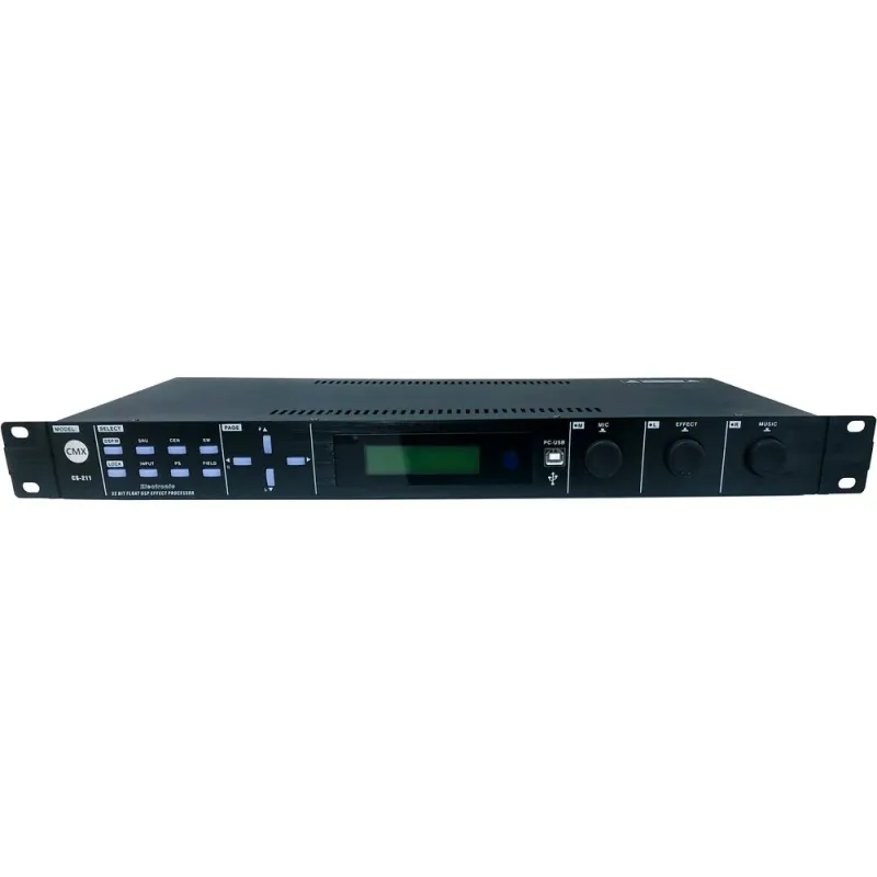 CMX Professional Karaoke System Processor with High-Fidelity Tone, Digital DSP, 15 Parameter EQ, Sound Field Processing, and 5.1 Channel Output