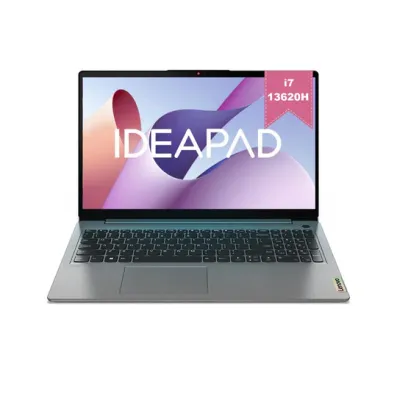 Lenovo IdeaPad Slim 3 15IRH8 (3JAX), Intel Core i7-13620H, RAM 16GB, 512GB SSD, Intel UHD Graphics, 15.6 Inch FHD, Arctic Grey