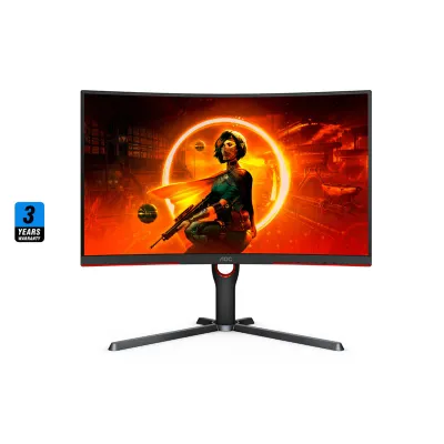 AOC CQ27G3Z 27 2K (2560x1440) 240Hz 0.5Ms VA Curved AOC CQ27G3Z 27 2K (2560x1440) 240Hz 0.5Ms VA Curved