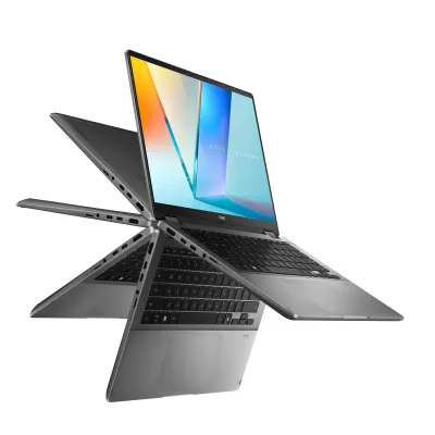 عرض خاص لفترة محدودة ASUS Vivobook 14 Flip AS TP3407S-QL039W Copilot+ PC - 14" OLED WUXGA Touch screen - Intel Core Ultra 7 256V - 16GB RAM - 512GB SSD - Shared - WIN 11 HOME عرض خاص لفترة محدودة ASUS Vivobook 14 Flip AS TP3407S-QL039W Copilot+ PC - 14" OLED WUXGA Touch screen - Intel Core Ultra 7 256V - 16GB RAM - 512GB SSD - Shared - WIN 11 HOME