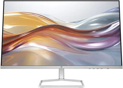 عرض خاص لفترة محدودة HP Series 5 527SF Monitor, 27" FHD IPS Display, 100Hz Refresh Rate, 5ms (GtG with Overdrive) Response Time, Tilt Adjustable, 3-Sided Micro-Edge Bezel, 16.7m Colors, Black/Silve عرض خاص لفترة محدودة HP Series 5 527SF Monitor, 27" FHD IPS Display, 100Hz Refresh Rate, 5ms (GtG with Overdrive) Response Time, Tilt Adjustable, 3-Sided Micro-Edge Bezel, 16.7m Colors, Black/Silve