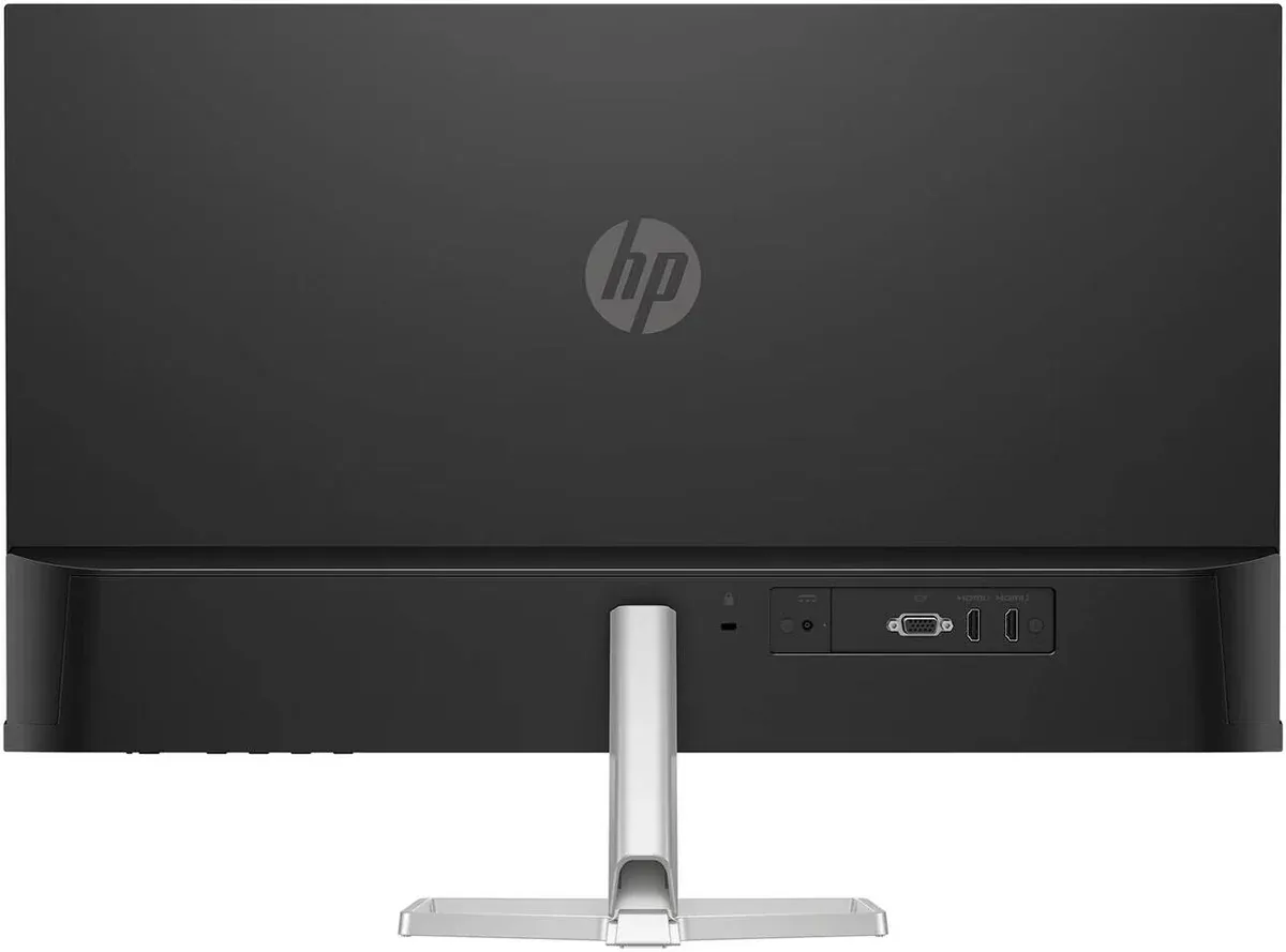 عرض خاص لفترة محدودة HP Series 5 527SF Monitor, 27&quot; FHD IPS Display, 100Hz Refresh Rate, 5ms (GtG with Overdrive) Response Time, Tilt Adjustable, 3-Sided Micro-Edge Bezel, 16.7m Colors, Black/Silve