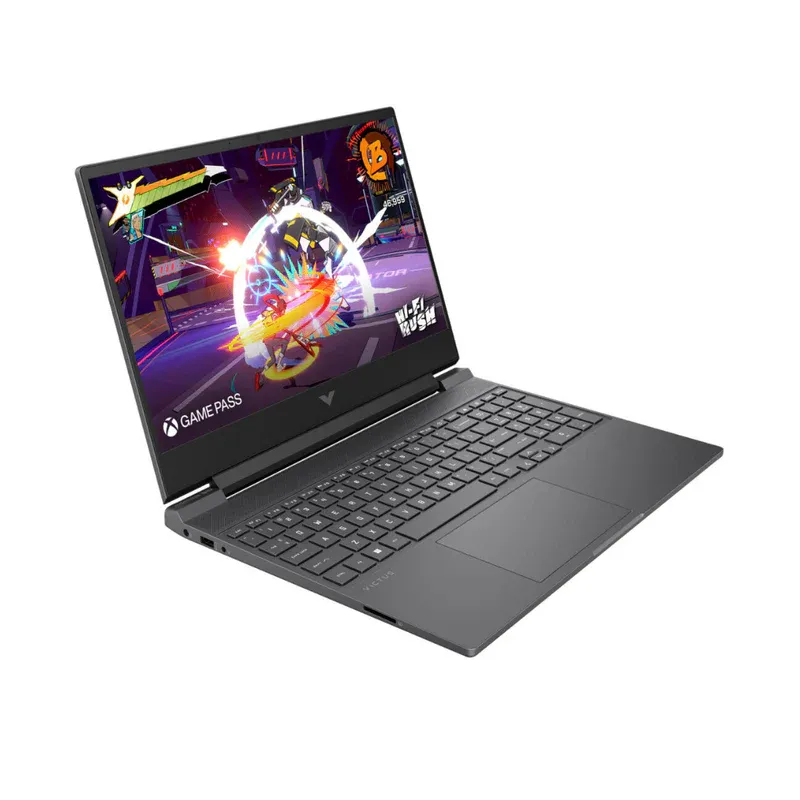 عرض خاص لفترة محدودة HP Victus 15-FA2701WM, Intel Core i5-13420H, RAM 16GB, SSD 512GB, NVIDIA RTX 4050 6GB, 15.6 Inch FHD 144Hz, Silver